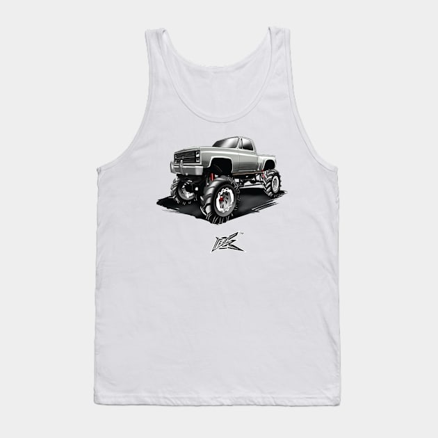 monster truck Tank Top by naquash